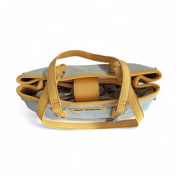 Dana Buchanan Hillary Small Snapdragon Canvas Satchel - Picture 6 of 8